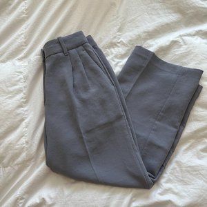 Aritzia Wilfred The Effortless Cropped Pant™ - Size 0 - Ardoise (greyish purple)